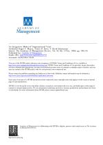 An Integrative Model of Organizational Trust
