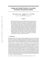 Simple and Scalable Predictive Uncertainty Estimation using Deep Ensembles