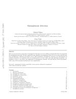 Entanglement detection