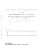 Language models align with human judgments on key grammatical constructions
