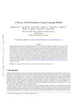 A Survey on Self-Evolution of Large Language Models