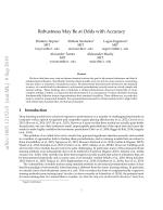 Robustness May Be at Odds with Accuracy