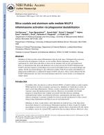 Silica crystals and aluminum salts mediate NALP-3 inflammasome activation via phagosomal destabilization