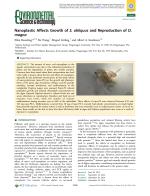 Nanoplastics Affects Growth of S. obliquus and Reproduction of D. magna