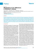 Mechanisms of sex differences in Alzheimer’s disease