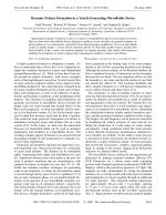 Dynamic Pattern Formation in a Vesicle-Generating Microfluidic Device