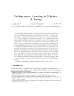 Reinforcement Learning in Robotics: A Survey