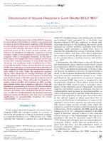 Deconvolution of Impulse Response in Event-Related BOLD fMRI