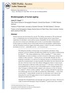Biodemography of human ageing