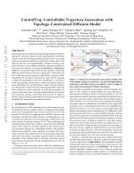 ControlTraj: Controllable Trajectory Generation with Topology-Constrained Diffusion Model