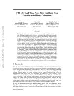 Wild-GS: Real-Time Novel View Synthesis from Unconstrained Photo Collections