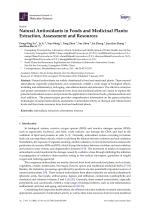 Natural Antioxidants in Foods and Medicinal Plants: Extraction, Assessment and Resources