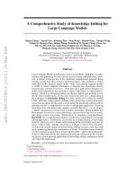 A Comprehensive Study of Knowledge Editing for Large Language Models