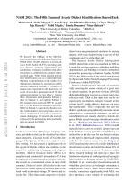 NADI 2024: The Fifth Nuanced Arabic Dialect Identification Shared Task