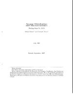 Income Distribution and Macroeconomics