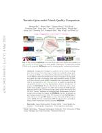 Towards Open-ended Visual Quality Comparison