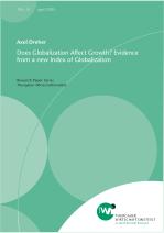 Does Globalization Affect Growth? Evidence from a new Index of Globalization