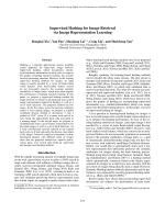 Supervised Hashing for Image Retrieval via Image Representation Learning