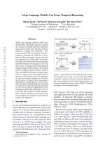 Large Language Models Can Learn Temporal Reasoning