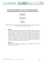 Technological pedagogical content knowledge development: integrating technology with a Research Teaching Perspective