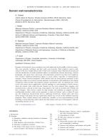 Domain wall nanoelectronics