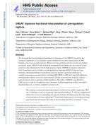 GREAT improves functional interpretation of cis-regulatory regions