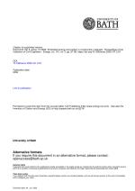 Embodied energy and carbon in construction materials