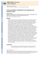 Central sensitization: Implications for the diagnosis and treatment of pain
