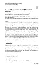 YOLO-based Object Detection Models: A Review and its Applications