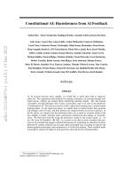 Constitutional AI: Harmlessness from AI Feedback