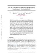 MLLM-COMPBENCH: A Comparative Reasoning Benchmark for Multimodal LLMs