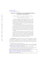 SPECTRAL CLUSTERING AND THE HIGH-DIMENSIONAL STOCHASTIC BLOCKMODEL