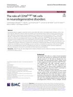 The role of CD56bright NK cells in neurodegenerative disorders