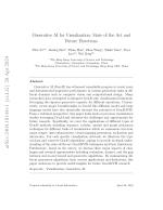 Generative AI for Visualization: State of the Art and Future Directions