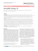 ViennaRNA Package 2.0