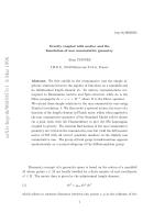 Gravity coupled with matter and the foundation of non commutative geometry