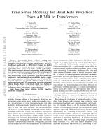 Time Series Modeling for Heart Rate Prediction: From ARIMA to Transformers