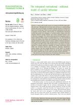 The integrated motivational-volitional model of suicidal behaviour
