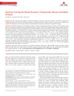 Exercise Training for Blood Pressure: A Systematic Review and Meta-analysis