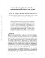 TernGrad: Ternary Gradients to Reduce Communication in Distributed Deep Learning