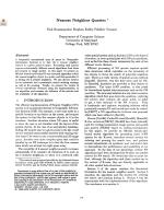 Nearest Neighbor Queries