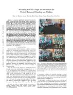 Revisiting Reward Design and Evaluation for Robust Humanoid Standing and Walking