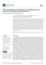 Isolation, Purification, Fractionation, and Hepatoprotective Activity of Polygonatum Polysaccharides