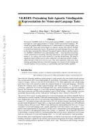 ViLBERT: Pretraining Task-Agnostic Visiolinguistic Representations for Vision-and-Language Tasks
