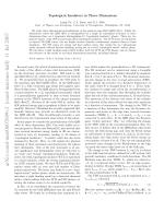 Topological Insulators in Three Dimensions