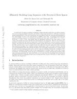 Efficiently Modeling Long Sequences with Structured State Spaces