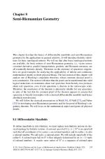 Semi-Riemannian Geometry