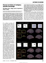 Neural correlates of category-specific knowledge