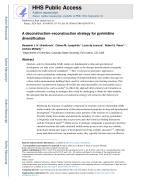 A deconstruction-reconstruction strategy for pyrimidine diversification