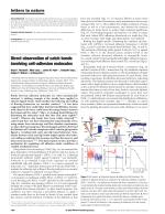 Direct observation of catch bonds involving cell-adhesion molecules